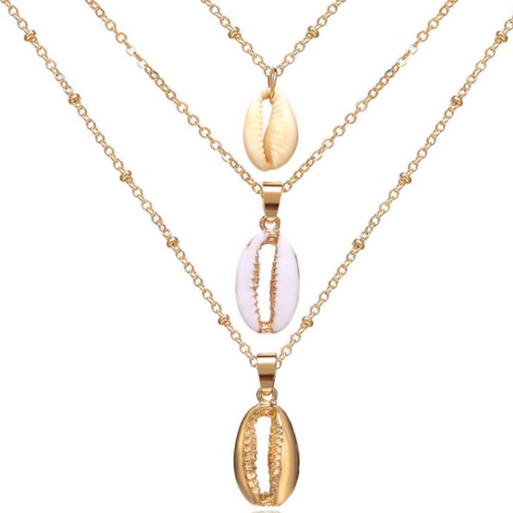 Layered Shell Necklace